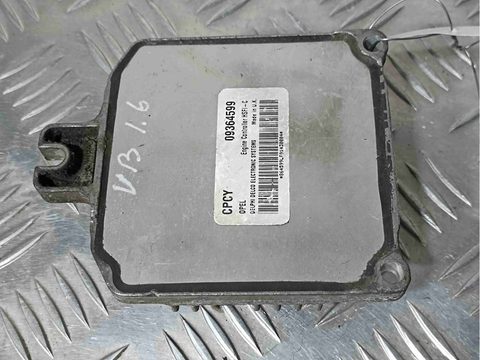 Блок управления двигателем Opel Vectra, 1999 г., OEM 09364599, арт. 021370, фото 5