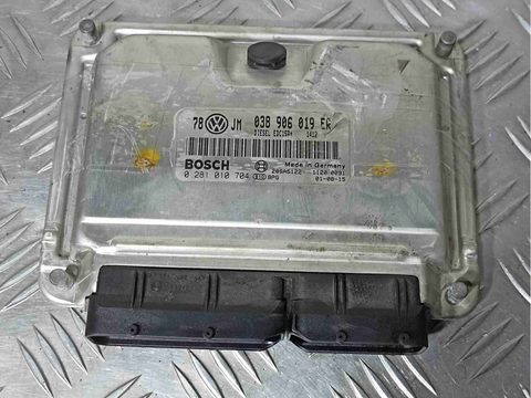Блок управления двигателем Volkswagen Passat, 2002 г., OEM 038906019er, арт. 022907