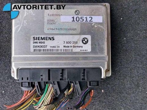 Блок управления двигателем BMW 5 E39, 1999 г., OEM 7500255, арт. 10512