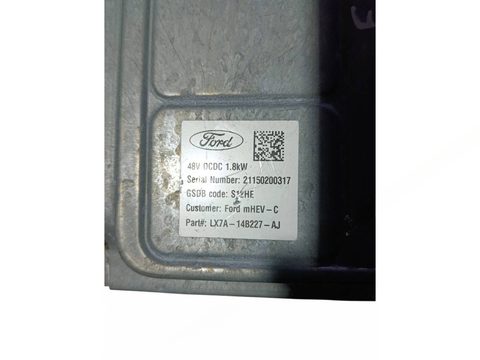 Блок управления двигателем Ford Puma, 2022 г., OEM LX7A14B227AJ, арт. 105661107, фото 3