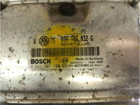 Блок управления двигателем Volkswagen Golf, 2002 г., OEM 036906032G, арт. 105664621, фото 3