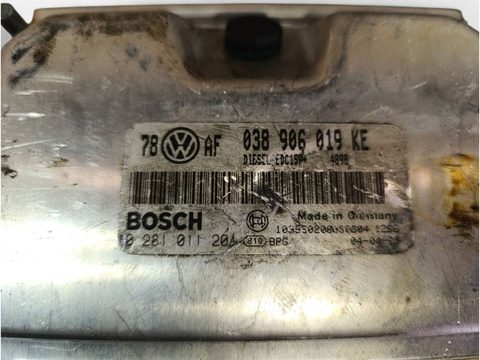 Блок управления двигателем Volkswagen Passat, 2000 г., OEM 038906019KE, арт. 105664632, фото 3