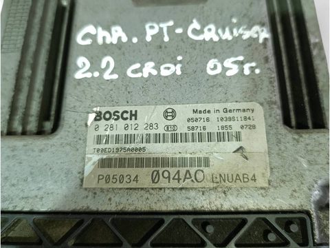 Блок управления двигателем Chrysler PT-Cruiser, 2005 г., OEM 0281012283, арт. 105665054, фото 2