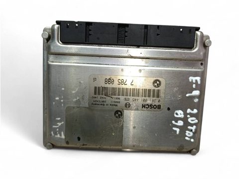Блок управления двигателем BMW 3 E46, 1999 г., OEM 0281001445, арт. 105667454