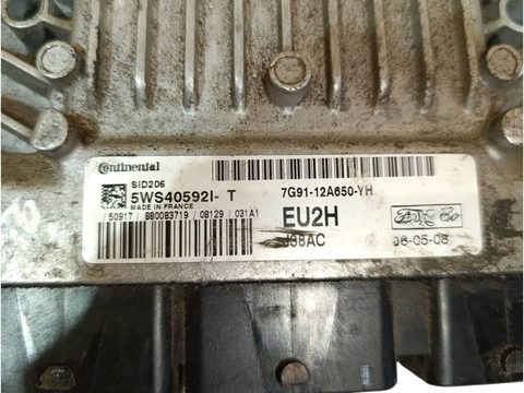 Блок управления двигателем Ford Mondeo, 2007 г., OEM SID206, арт. 105667851, фото 2