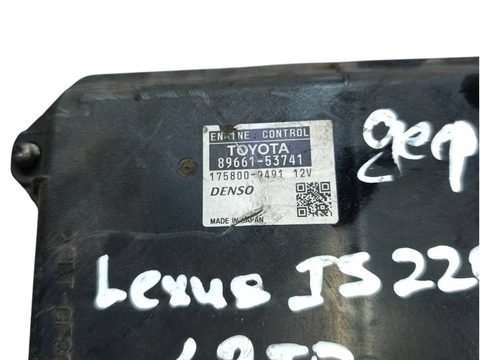 Блок управления двигателем Lexus IS, 2006 г., OEM 8966153741, арт. 1056721443, фото 2