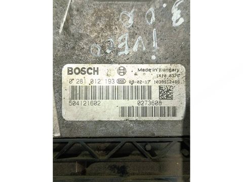 Блок управления двигателем Iveco Daily, 2009 г., OEM 0281012193, арт. 122520, фото 4