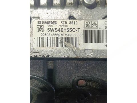 Блок управления двигателем Peugeot Partner, 2005 г., OEM 5WS40155CT, арт. 123854, фото 3