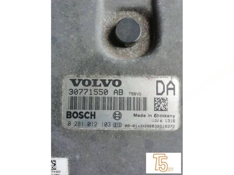 Блок управления двигателем Volvo S60, 2007 г., OEM 30771550, арт. 1298_3, фото 4