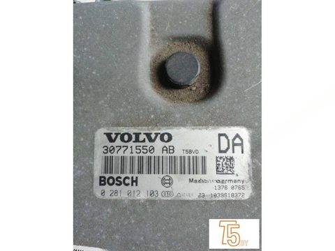 Блок управления двигателем Volvo V70, 2007 г., OEM 30771550, арт. 1299_2, фото 4