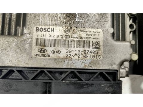 Блок управления двигателем Hyundai Sonata, 2006 г., OEM 0281012973, арт. 14456, фото 2