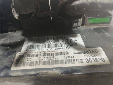 Блок управления двигателем Chrysler Voyager, 2006 г., OEM P05187651AB, арт. 14582, фото 4
