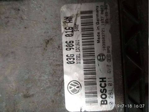 Блок управления двигателем Volkswagen Golf, 2003 г., арт. 4121
