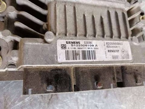 Блок управления двигателем Renault Megane, 2008 г., арт. 4297, фото 2