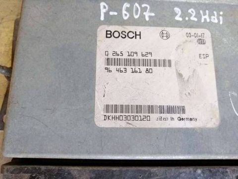 Блок управления двигателем Peugeot 607, 2000 г., арт. 4337, фото 3