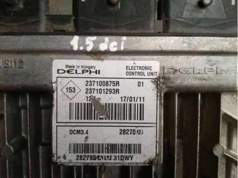 Блок управления двигателем Renault Clio, 2011 г., арт. 5703, фото 2