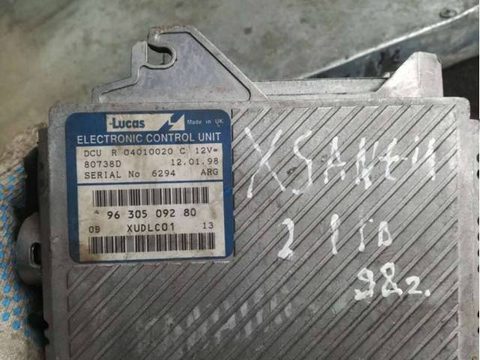 Блок управления двигателем Citroen Xantia, 1998 г., арт. 5716, фото 2
