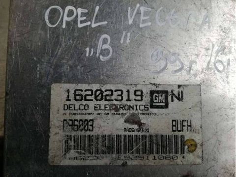 Блок управления двигателем Opel Vectra, 1999 г., арт. 5763, фото 2
