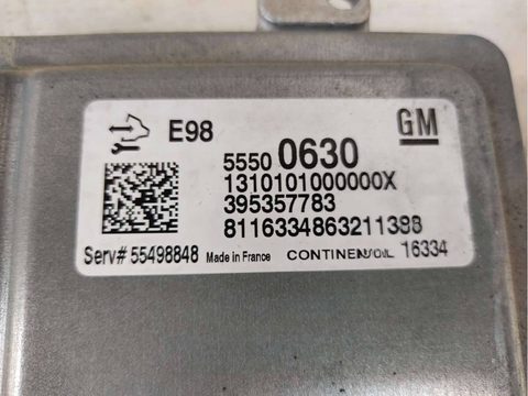 Блок управления двигателем Opel Astra, 2017 г., OEM 55500630, арт. 60306445