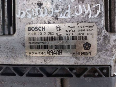 Блок управления двигателем Chrysler PT-Cruiser, 2004 г., OEM 0281012283, арт. 60306456