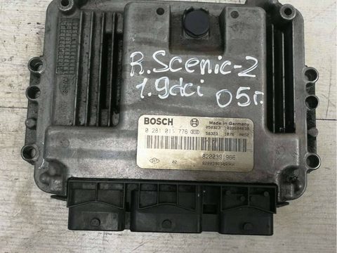 Блок управления двигателем Renault Scenic, 2005 г., OEM 0281011776, арт. 65112796, фото 2