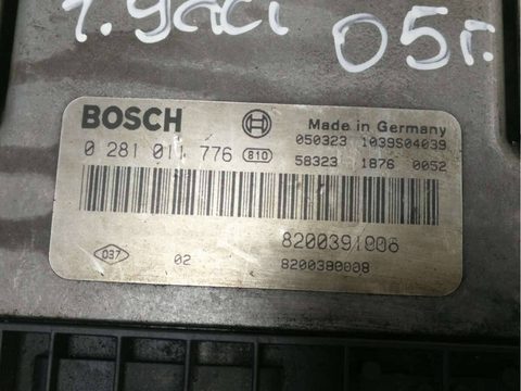 Блок управления двигателем Renault Scenic, 2005 г., OEM 0281011776, арт. 65112796, фото 3