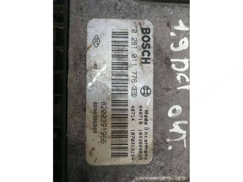 Блок управления двигателем Renault Scenic, 2004 г., OEM 0281011776, арт. 65112811, фото 3