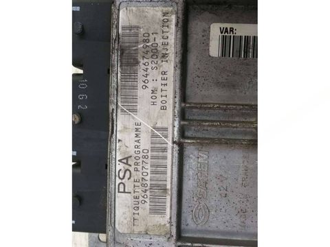 Блок управления двигателем Citroen Xsara Picasso, 2003 г., арт. 65112827, фото 2