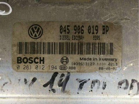 Блок управления двигателем Volkswagen Polo, 2005 г., OEM 0281012194, арт. 67589670