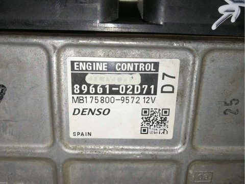 Блок управления двигателем Toyota Auris, 2007 г., OEM 8966102D71, арт. 67589697, фото 2