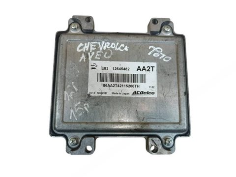Блок управления двигателем Chevrolet Aveo, 2015 г., OEM 12645482, арт. 74799496