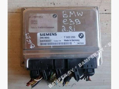 Блок управления двигателем BMW 5 E39, 2000 г., OEM SIEMENS5WK9037, арт. 82653031, фото 2