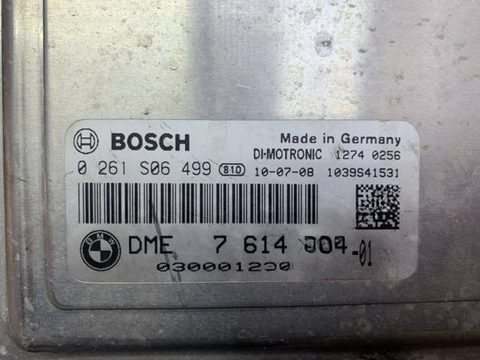 Блок управления двигателем BMW 3 E90/E91/E92/E93, 2010 г., OEM 12147614754, арт. 85438, фото 5