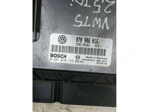 Блок управления двигателем Volkswagen Transporter, 2003 г., арт. 87379304, фото 2