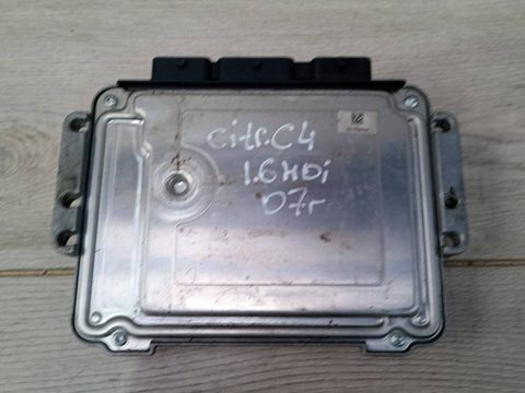 Блок управления двигателем Citroen C4, 2007 г., OEM 0281013871, арт. 88376597, фото 2