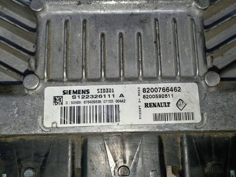 Блок управления двигателем Renault Scenic, 2007 г., OEM S122326111A, арт. 88618382, фото 3