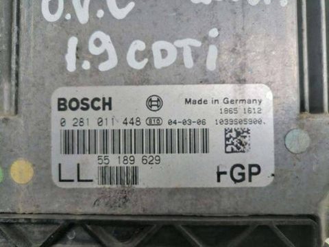 Блок управления двигателем Opel Vectra, 2006 г., арт. 91505966, фото 4