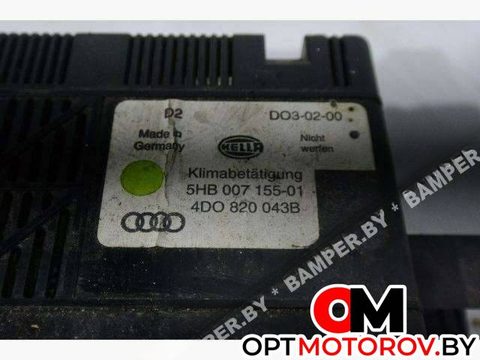 Блок управления печки/климат-контроля Audi A8, 2000 г., OEM 4D0820043B, арт. 01104