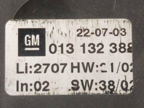 Блок управления печки/климат-контроля Opel Zafira, 2004 г., OEM 013132388, арт. 021118, фото 6