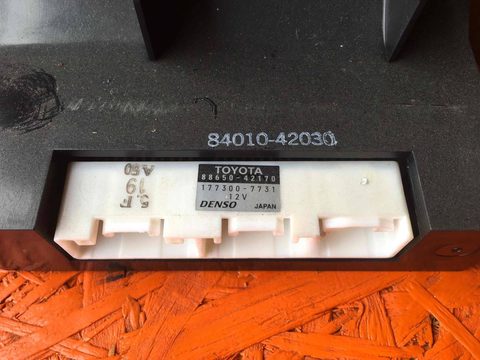 Блок управления печки/климат-контроля Toyota RAV4, 2003 г., OEM 8401042030, арт. 1011322, фото 3
