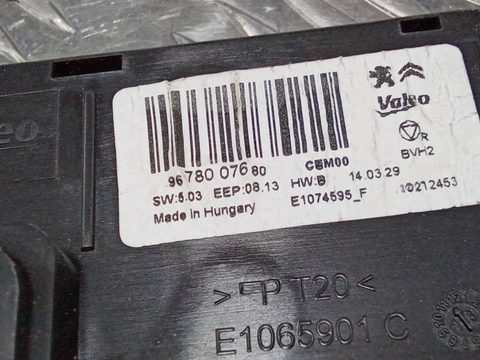 Блок управления печки/климат-контроля Citroen C4 Grand Picasso, 2014 г., арт. 101207493, фото 8
