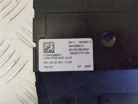 Блок управления печки/климат-контроля BMW X5 G05, 2018 г., OEM 64119442983, арт. 102512, фото 2