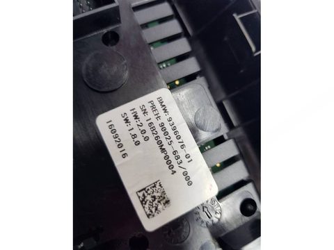 Блок управления печки/климат-контроля BMW X5 F15, 2013 г., OEM 9396076, арт. 108574, фото 4