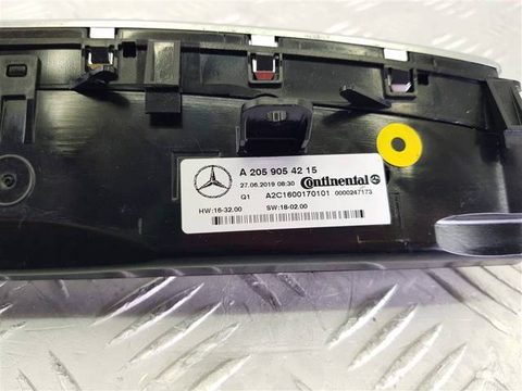 Блок управления печки/климат-контроля Mercedes GLC X253 рестайлинг, 2019 г., арт. 109728, фото 2