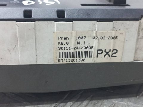 Блок управления печки/климат-контроля Opel Astra, 2005 г., OEM 13201300, арт. 1115962, фото 3
