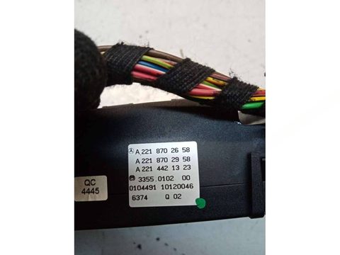 Блок управления печки/климат-контроля Mercedes S W221, 2006 г., арт. 51996637, фото 5