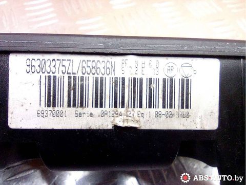 Блок управления печки/климат-контроля Peugeot 406, 1997 г., OEM 658636N, арт. 71010847_1, фото 4