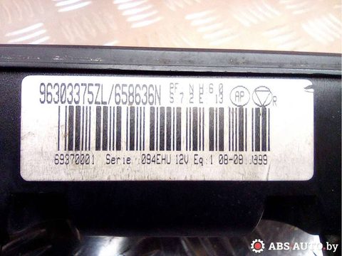 Блок управления печки/климат-контроля Peugeot 406, 2002 г., OEM 658636N, арт. 71010848, фото 4