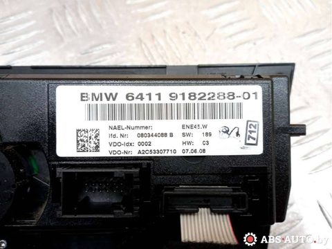 Блок управления печки/климат-контроля BMW 3 E90/E91/E92/E93, 2008 г., арт. 71879951, фото 4
