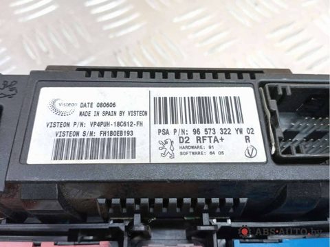 Блок управления печки/климат-контроля Peugeot 407, 2007 г., OEM 96469958XT, арт. 72005241, фото 4